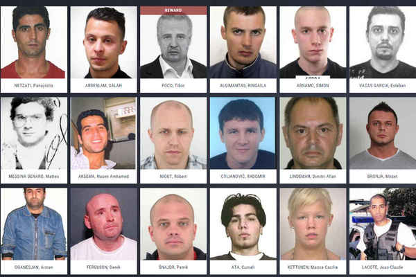 Liste des fugitifs les plus recherchés par Europol