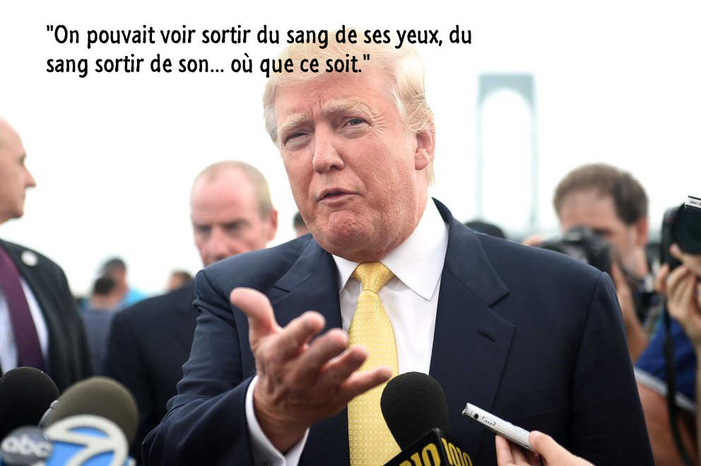 du sang sortir de son...