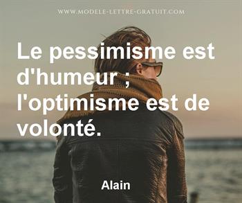 Citation de Alain