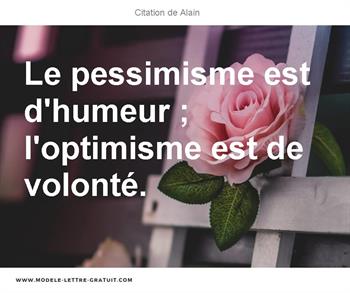 Citation de Alain
