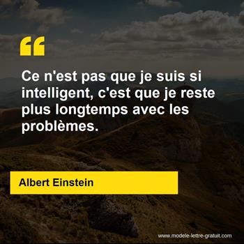 Citation de Albert Einstein