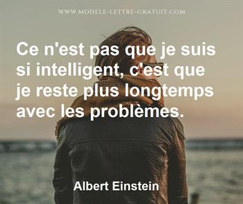 Citation de Albert Einstein