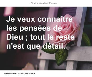 Citation de Albert Einstein