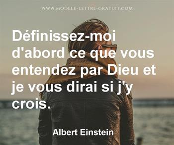 Citation de Albert Einstein