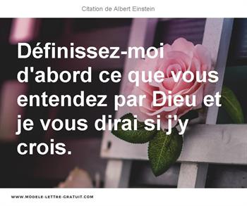 Citation de Albert Einstein