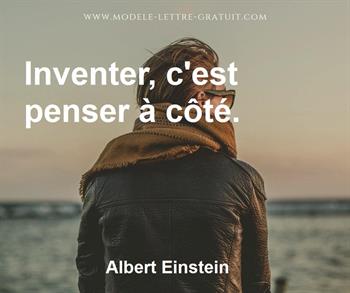 Citation de Albert Einstein