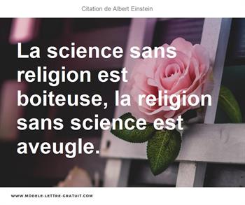 Citation de Albert Einstein