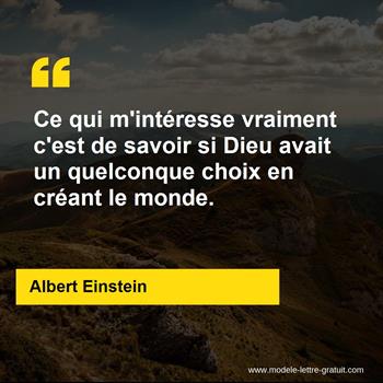 Citation de Albert Einstein