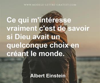 Citation de Albert Einstein