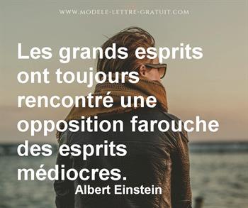 Citation de Albert Einstein