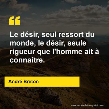 Citation de André Breton