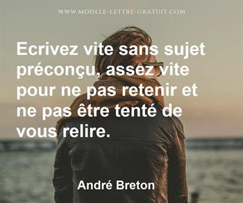 Citation de André Breton