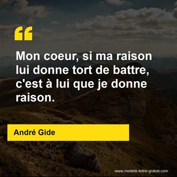Citation de André Gide