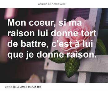 Citation de André Gide