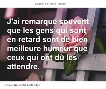 Citation de André Roussin