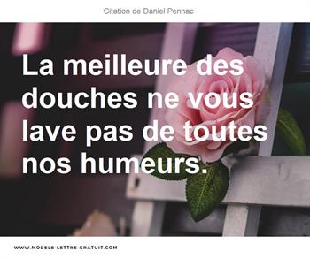 Citation de Daniel Pennac
