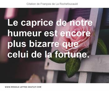 Citation de François de La Rochefoucauld