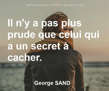 Citation de George SAND