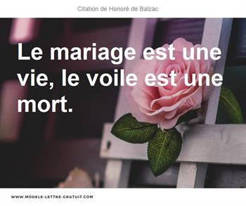 Citation de Honoré de Balzac