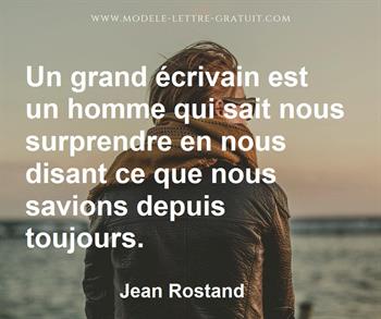 Citation de Jean Rostand
