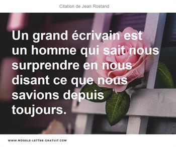 Citation de Jean Rostand