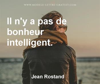 Citation de Jean Rostand