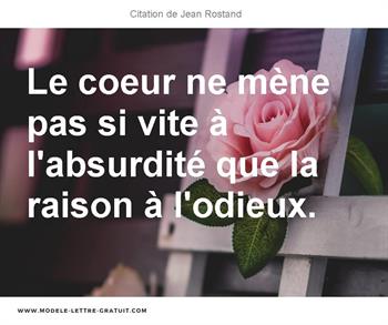Citation de Jean Rostand