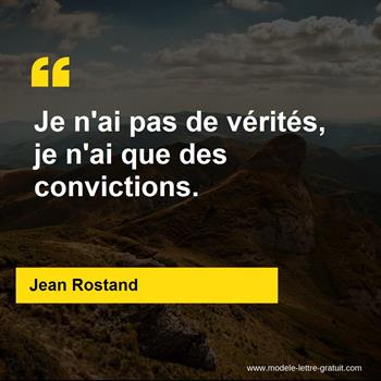 Citation de Jean Rostand