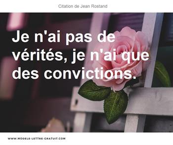Citation de Jean Rostand