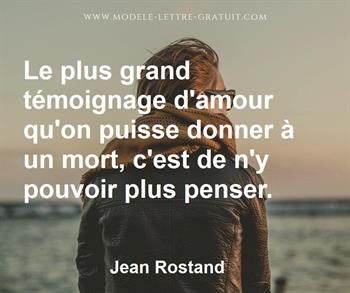 Citation de Jean Rostand
