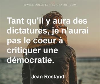 Citation de Jean Rostand
