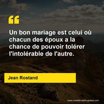 Citation de Jean Rostand