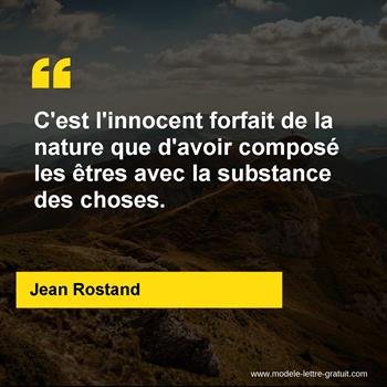 Citation de Jean Rostand