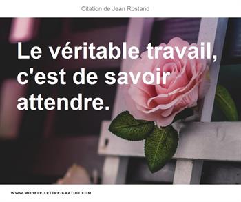 Citation de Jean Rostand