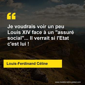 Citation de Louis-Ferdinand Céline
