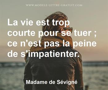 La Vie Est Trop Courte Pour Se Tuer Ce N Est Pas La Peine De