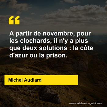 Citation de Michel Audiard