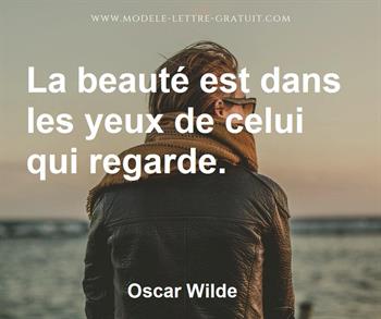 Citation de Oscar Wilde