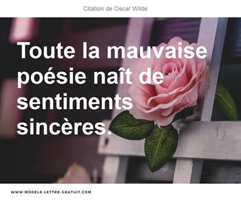 Citation de Oscar Wilde