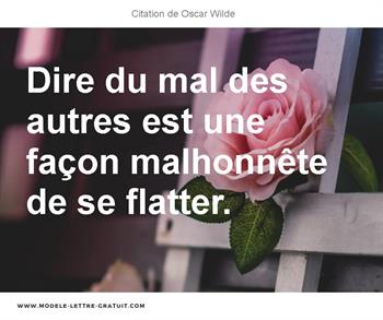 Citation de Oscar Wilde