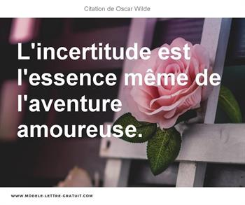 Citation de Oscar Wilde