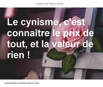 Citation de Oscar Wilde