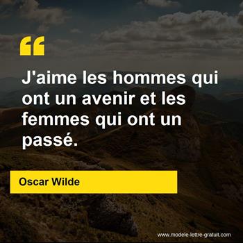 Citation de Oscar Wilde