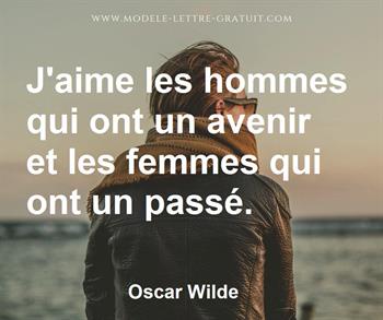 Citation de Oscar Wilde