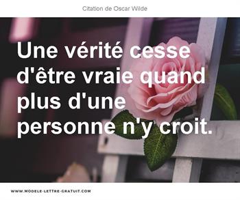 Citation de Oscar Wilde