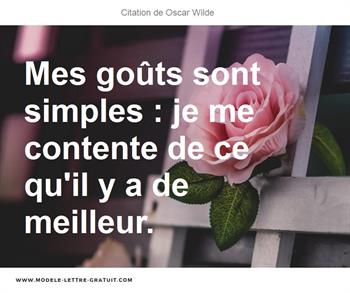 Citation de Oscar Wilde