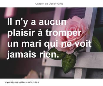 Citation de Oscar Wilde