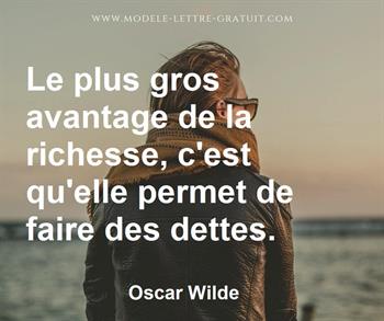 Citation de Oscar Wilde