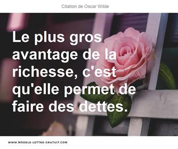 Citation de Oscar Wilde