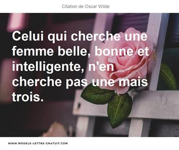 Citation de Oscar Wilde